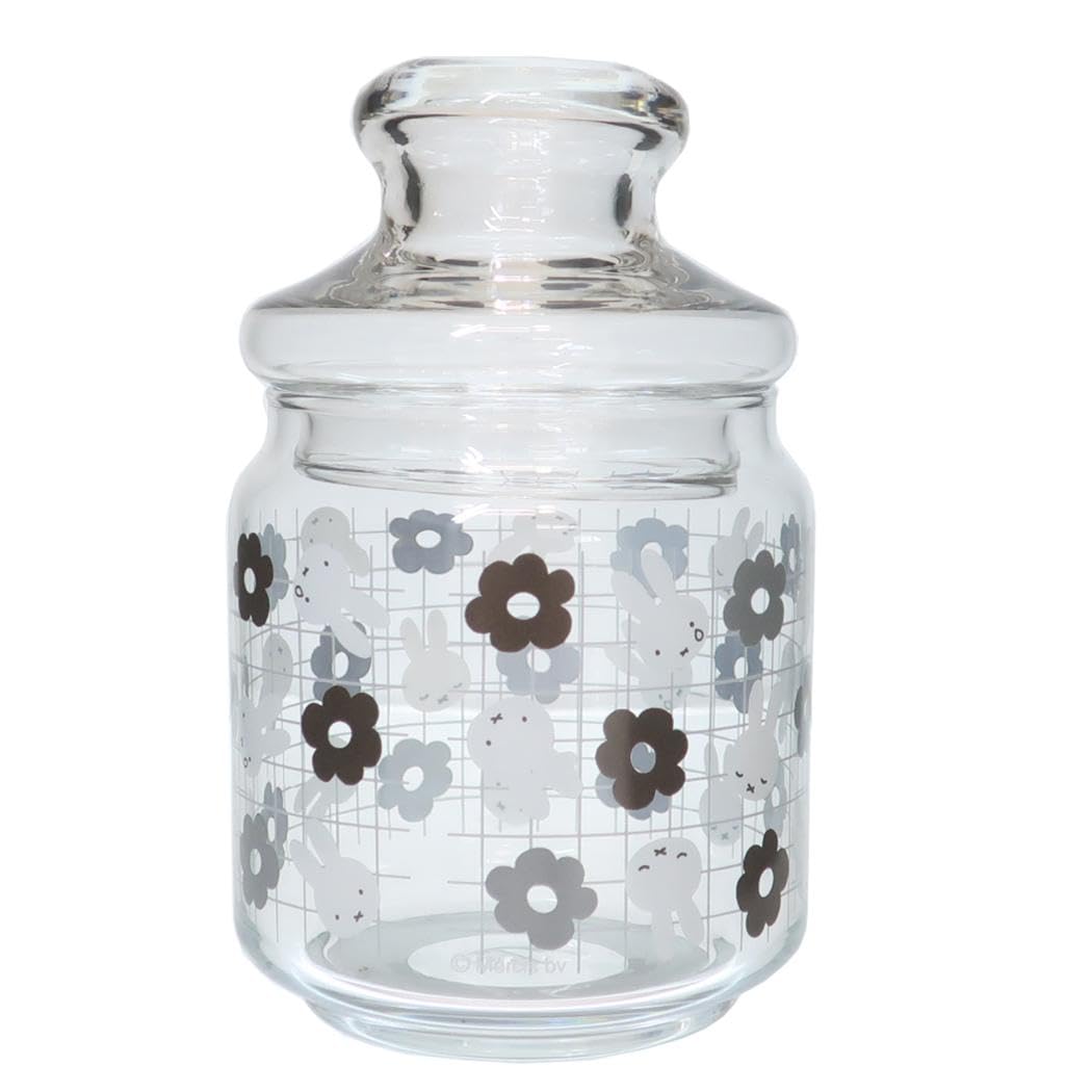 Amazon.co.jp: ミッフィー[保存容器]ガラスキャニスター